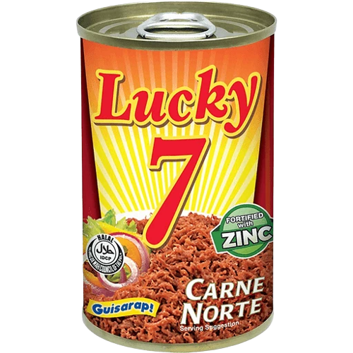 (Case) LUCKY 7 CORNED BEEF 150G LESS 2.00 (Case) LUCKY 7 CORNED BEEF 150G LESS 2.00