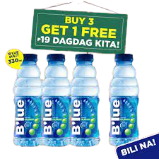 (Case) BLUE CALAMANSI 330ML 3+1