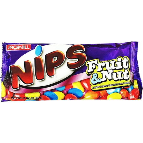 (Case) NIPS FRUIT&NUTS 80G. (Case) NIPS FRUIT&NUTS 80G.