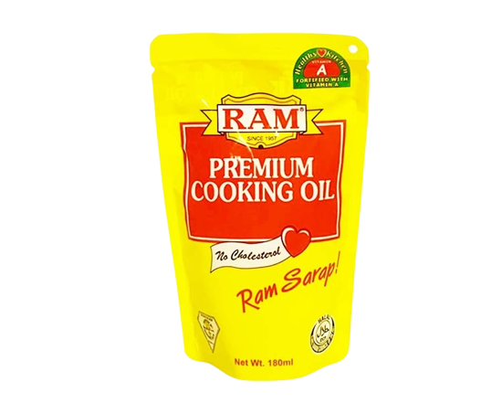 RAM PREMIUM COOKING OIL 180ML RAM PREMIUM COOKING OIL 180ML