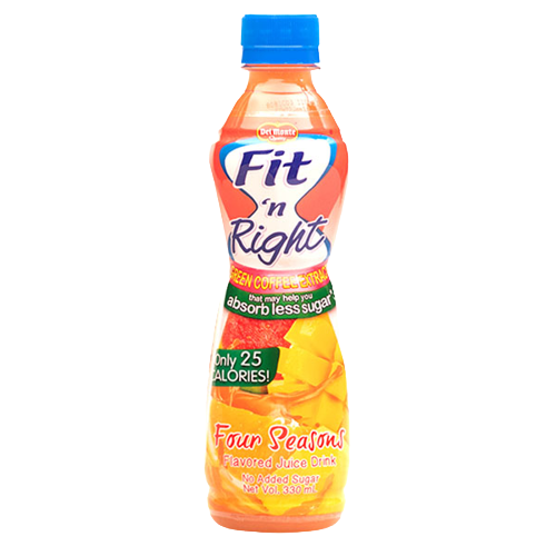 (Case) DEL MONTE FIT 'N RIGHT FSEASOON 330ML
