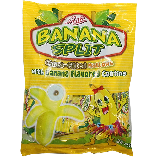 (Case) MELLO BANANA SPLIT 24'S (Case) MELLO BANANA SPLIT 24'S