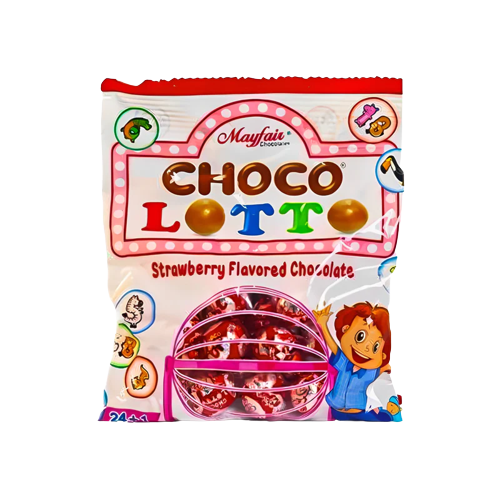 (Case) CHOCO LOTTO STRAW 24+1