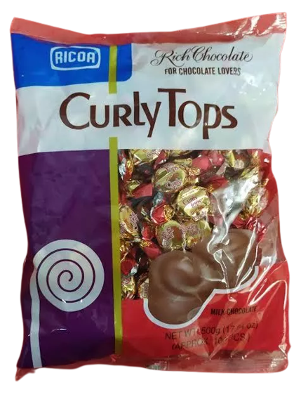 CURLY TOPS 100PCS