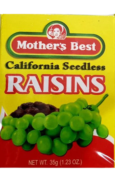 MB RAISINS 35GX4'S