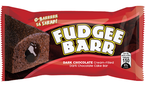 (Case) FUDGEE BAR DARK CHOCO 10'S