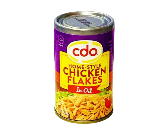 (Case) CDO HS CHICKEN FLAKES IN OIL 150G (Case) CDO HS CHICKEN FLAKES IN OIL 150G