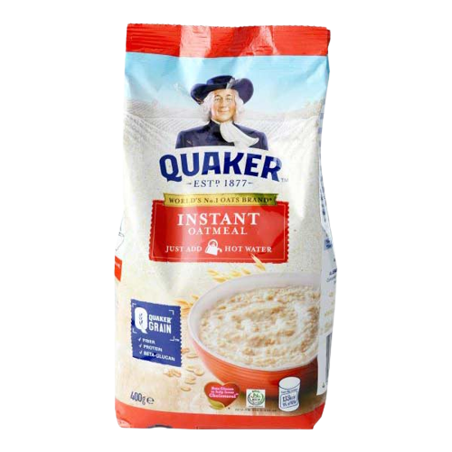 QUAKER INSTANT OAT 400G. QUAKER INSTANT OAT 400G.