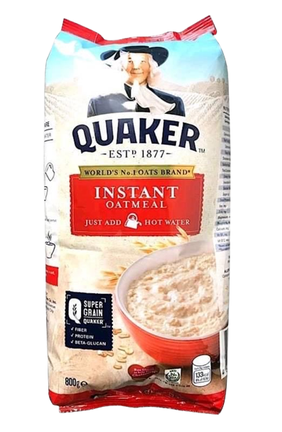QUAKER INSTANT OAT 800G. QUAKER INSTANT OAT 800G.