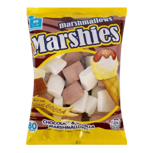 (Case) MARSHIES MALLOWS CHOCO 80G (Case) MARSHIES MALLOWS CHOCO 80G