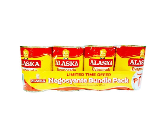 ALASKA EVAP.370ML BUNDLE PACK 4'S ALASKA EVAP.370ML BUNDLE PACK 4'S