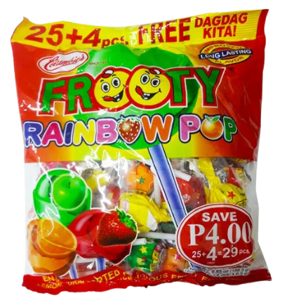 (Case) COL FROOTY RBOW POP 25+4 (Case) COL FROOTY RBOW POP 25+4