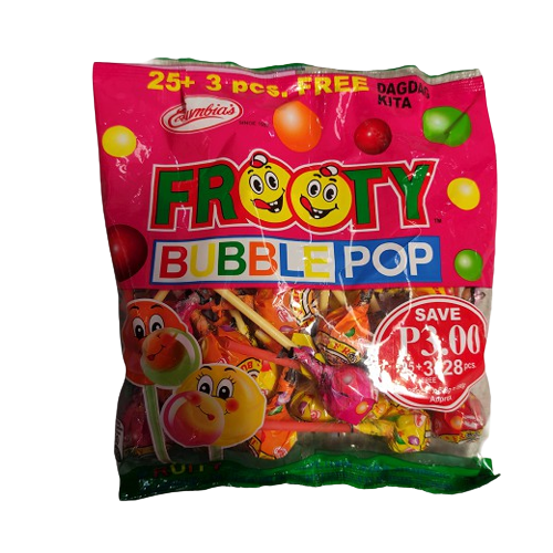 (Case) COL FROOTY BUBBLE POP 25+3 (Case) COL FROOTY BUBBLE POP 25+3
