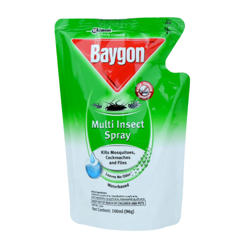 BAYGON MULTI INSECT POUCH 100ML BAYGON MULTI INSECT POUCH 100ML