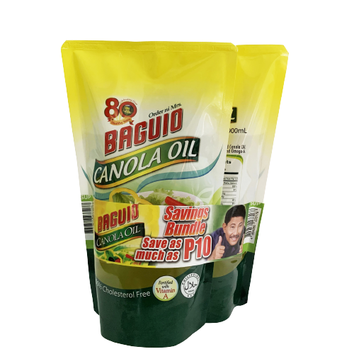 BAGUIO CANOLA OIL 900MLX2 S10 BAGUIO CANOLA OIL 900MLX2 S10