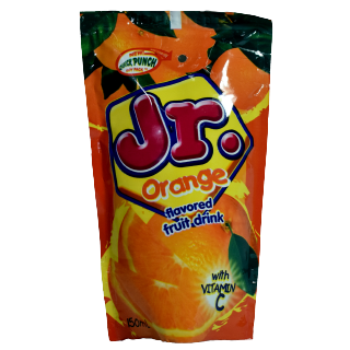 (Case) JR. FRUIT DRINK ORANGE 150ML