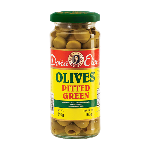 DE PITTED GREEN OLIVES 310G 000012 DE PITTED GREEN OLIVES 310G 000012