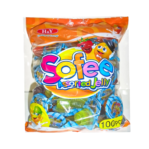 (Case) H&Y SOFEE ASSORTED JELLY 100'S