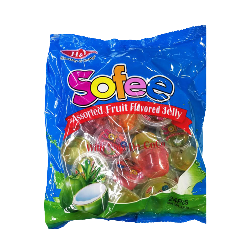 H&Y SOFEE ASSORTED W/NATA DE COCO 24'S