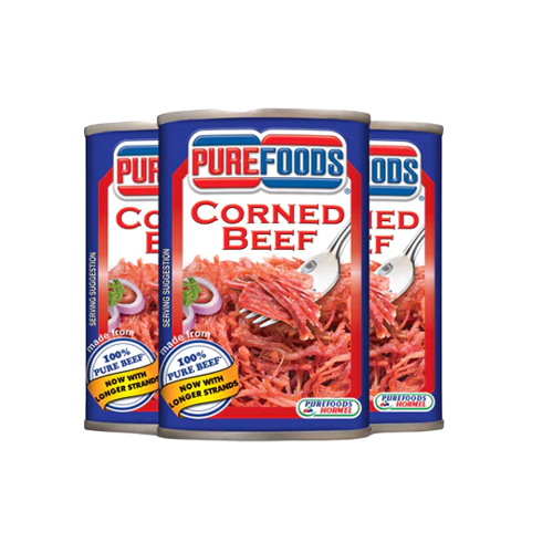 PUREFOODS CORNED BEEF S30 150GX3'S PUREFOODS CORNED BEEF S30 150GX3'S