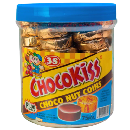 CHOCOKISS CHOCO COINS JAR 75'S