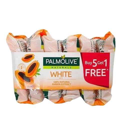 (Case) PALMOLIVE PAPAYA SOAP 6+1 55G. (Case) PALMOLIVE PAPAYA SOAP 6+1 55G.