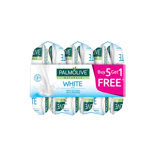 (Case) PALMOLIVE WHITE SOAP 6+1 55G. (Case) PALMOLIVE WHITE SOAP 6+1 55G.