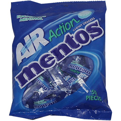 (Case) MENTOS A.ACTION 135G 50'S