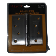 MAXCO DOOR HINGE SS 4X4