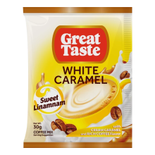 GREAT TASTE  WHITE CARAMEL 30GX5'S
