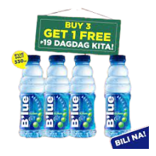 (Case) BLUE CALAMANSI 330ML 3+1
