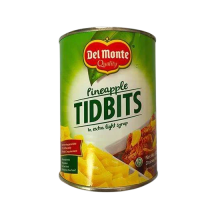 DEL MONTE PINEAPPLE TIDBITS 560G
