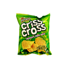 (Case) CRISS CROSS CHEESY SOUR CREAM&ONION 20G
