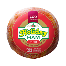 (Case) CDO HOLIDAY WHOLE HAM 1KG.