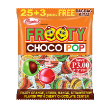 COL FROOTY CHOCO POP 25+3