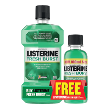 (Case) LISTERINE F.BURST 500ML FREE 250ML