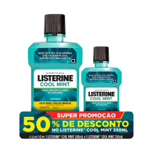 LISTERINE COOLMINT 500ML+250ML