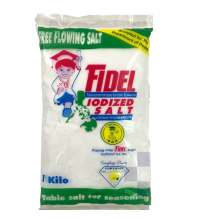 (Case) FIDEL IODIZED SALT 1KL