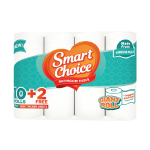 SMART CHOICE TISSUE 10+2