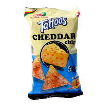 (Case) TATTOOS CHEDDAR CHEESE 56G