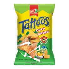(Case) TATTOS CC SWEET CORN 58G