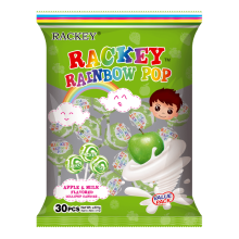 RACKEY RAINBOW APPLE&MILK 30'S