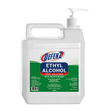 DEFENZ ETHYL 70% W/PUMP 1L.