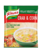 (Case) KNORR CRAB & CORN 60G