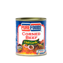 (Case) PUREFOODS CORNBEEF CHILI GARLIC 210G