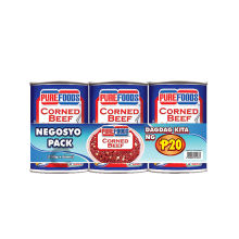 PUREFOODS CORNBEEF N.PACK 150GX6'S