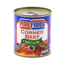 (Case) PUREFOODS CORNBEEF & CHILI GARLIC 210X2