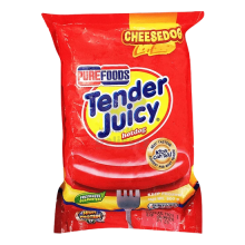 PUREFOODS TENDER JUICY CHEESEDOG 500G