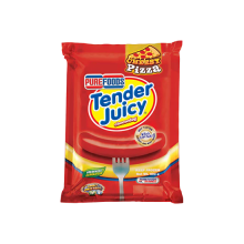 PUREFOODS TENDER JUICY CHEEZY PIZZA 500G