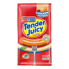 TENDER JUICY HOTDOG CHICKEN 1KG.